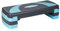 Rebel Step Für Aerobic und Training Fitness 3 Stufen Grau-Blau RBA-3225-BL