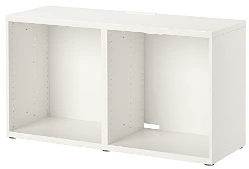 BESTÅ TV-Bank, 120 x 40 x 64 cm, weiß
