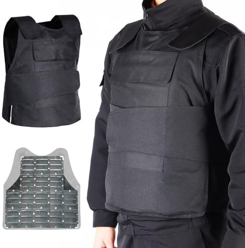 NorthSpoor Chaleco antipuñaladas, equipo de protección ajustable, chaleco antipuñaladas, adecuado para la protección del entrenamiento de artes marciales en el campo al aire libre