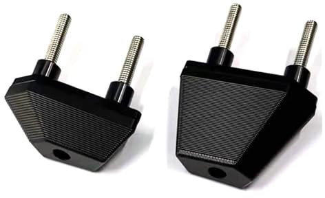 GHAEKEBC Motorrad Slider Für Z800 2013-2016 Z750 Z1000 Motorradzubehör Sturzpads Rahmengleiterschutz Absturzsicherung(Schwarz)