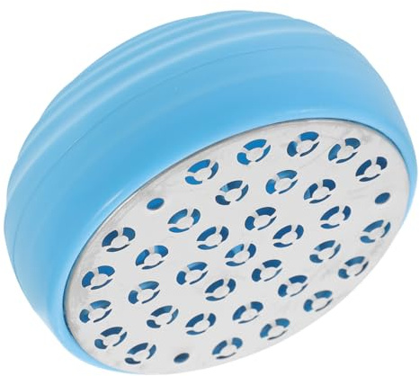 Foot File in Acciaio Inossidabile Blu, Pedicure Manuale | Esfoliante Calli e Pelle Morta, Design Ergonomico Portatile, per Uomini e Anziani