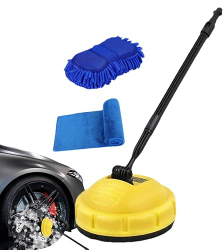 Machina De Limpieza De Superficies - Ajuste De Lavadora A Presión, Limpiador De Alta Presión De Superficie Plana | Equipo De Limpieza De Piso Y Alfombras De Mango Largo, Accesorios Que Ahorran Mano De