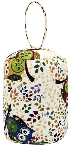 SANFERGE Cylinder Decorative Weighted Door Stopper