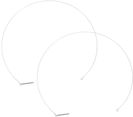 KOMBIUDA 2 Stück Dichtungsring für Waschmaschine aus Stahldraht 36cm mit Verbesserter Schutzfunktion und Breiter Kompatibilität für Waschmaschinentüren