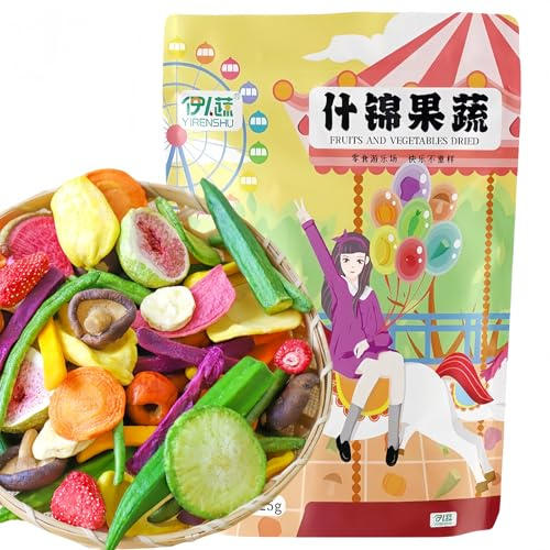McKona - Patatine Miste Di Frutta E Verdura – Senza Glutine, Senza Conservanti | Snack Per Adulti | Sacchetto Richiudibile (125 g, 250 g) (250g)