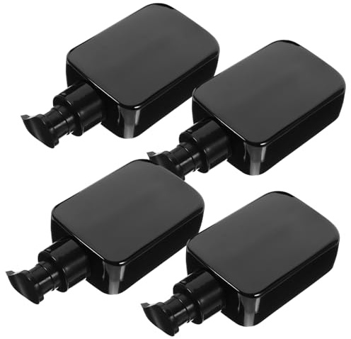 Anneome 4pezzi Pompa Pressione Pompa Ricaricabile Per Lozione e Shampoo Vuoto Per Bagnoschiuma e Detergente