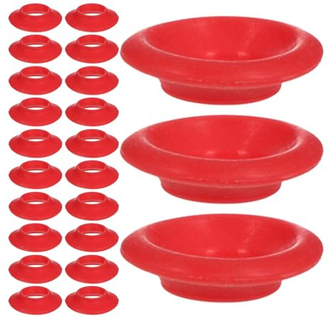 DOITOOL 35pièces Joint de Bouchon Plastique Joint Étanchéité pour Bouteille Eau Remplacement pour Couvercle Bouchon Étanchéité Bague de Remplacement pour Bouteille Eau
