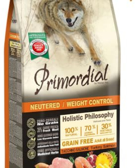 Dry Dog Food Sterilized Weight Control with Turkey and Salmon 2kg