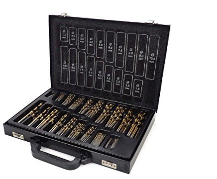 Metallbohrer Satz Spiralbohrer Bohrer Bohrersatz HSS Set 170 tlg. 1-10mm Falon Tech