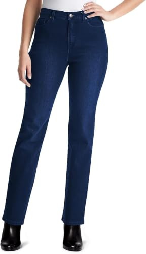 Gloria Vanderbilt Women's Amanda Classic High Rise Tapered Jean Petite, Portland, 14 Short