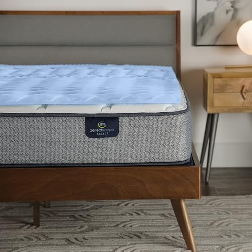 Serta Comfort Zone bäddmadrass med minnesskum, kung, blå