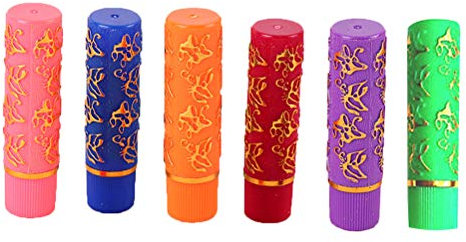 Farbwechselnder Lippenstift, 6 Stück, Temperaturwechsel-Farblippenstifte, Tube, Feuchtigkeitsspendende, Langanhaltende Lippenstifte (Sortierte Farbe)