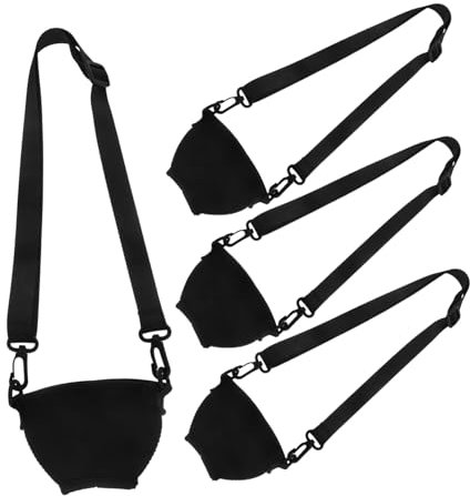 PRETYZOOM 4piezas Soportes Colgantes Para Copas De Vino Portavasos Ajustable Funda Aislante Para Eventos
