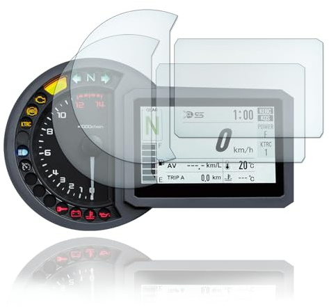 Moto Screenies Pellicola protettiva per tachimetro adatta per Versys 1100 2025+ 9H Nano
