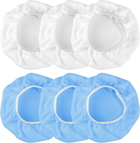 6 Pezzi Lucidatura Lana di Pad Lucidatrice 230-250mm Coperture, Lucidatura Lana per Cerare e Lucidare Cofano, Lucidatrice Set di Panno Lucidatura, Cofano per Lucidatura Auto 22,9 à 25,4 cm