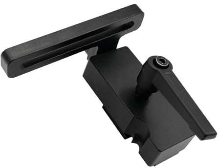 Bloque de tope ergonómico para carpintería para carpintería para ranura en T de 45 mm, herramienta limitadora de longitud deslizante de aluminio, tope profesional en T