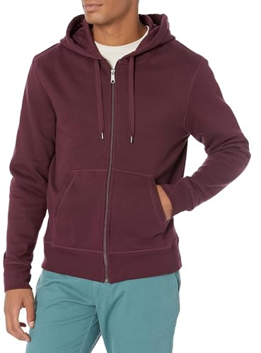 Amazon Essentials Uomo Felpa con Cappuccio e Cerniera Integrale in Pile (Disponibile nelle Taglie Big & Tall)