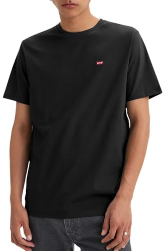 Levi's Ss Original Housemark Tee, T-shirt Uomo, Stonewashed Black, S