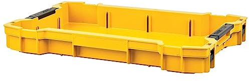 DEWALT DWST83407-1 - Bandeja interna de ToughSystem 2.0, Organización eficiente, Apilable, Con asas laterales, Soporta hasta aproximadamente 5 kg