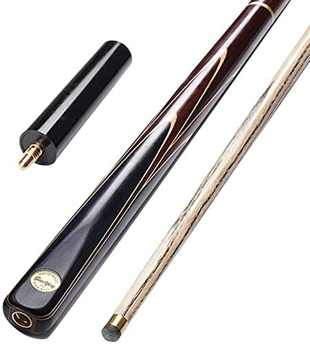 Billardqueue Professionelle Professioneller Pool Stick/Queue,57 Zoll Pool Queue Stick,3/4 Pool Queue Ahorn Kit,19Oz 10mm Spitze Billard Stick mit Verlängerungszubehör GCSQF210824(Color:B;Size:10mm T