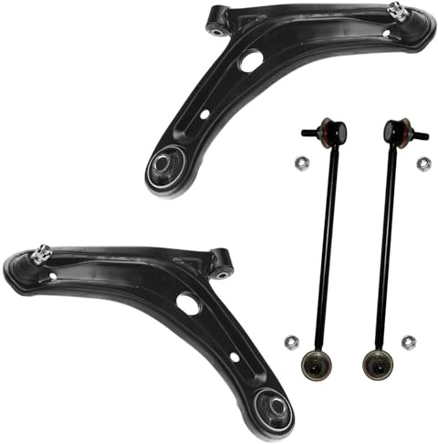 2x Querlenker 2x Koppelstange Vorderachse für Honda Jazz II GD bis Baujahr: 12/2003