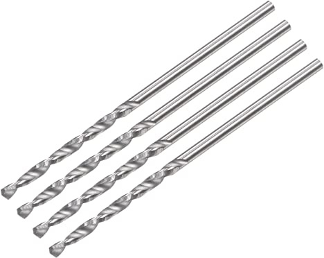 sourcing map 4 Stück VHM Bohrer Spiralbohrer Hochleistungsbohrer Ultrahart 1.5 mm C2/K20