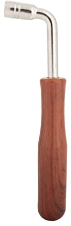 Klavier Stimmschlüssel, Professioneller L-förmiger Saiten Tuner für Präzises Tuning, 16.5 cm, Edelstahl und Kunststoff, Musikinstrument Stimmschlüssel for Klavier, Guzheng, Harfe