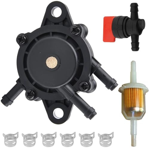 ZAMDOE 808492 808656 Kraftstoffpumpe für 491922 691034 692313 für Cub Cad LTX1046VT LTX1050VT SLTX1054VT LTX1046 LTX1050 SLTX1054 GT1222 Rasenmäher, für Kohler 17 PS-25 PS Rasenmähertraktor