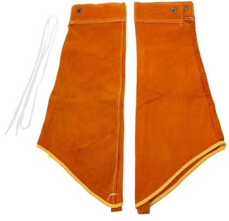 Manguitos de soldadura ignífugos para trabajos de jardinería, camping, barbacoa, doble capa