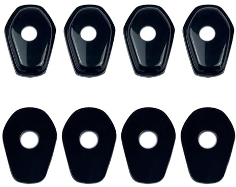 Eiaigky 8 PCS Motorcycle Turn Signal Indicator Adapter Spacers Compatible with Suzuki GSX650F GSX1250FA DR-Z 400S DL1000 DL650 V-Strom SV650 SV1000 GSXR600 GSXR750 GSXR1000 GSF1250 GSF1200 and More