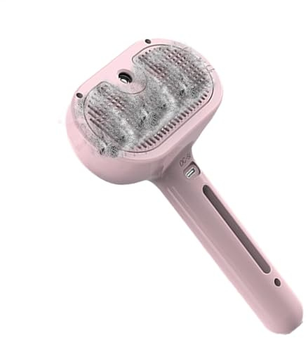 Katzendampfpinsel - Hundedampfbruder | Katze Entspannte Kamm Mit Eingebauter Sprühfunktion | Haustierspray -Haarentfernung Kamm Für Kleine Und Mittlere Animals