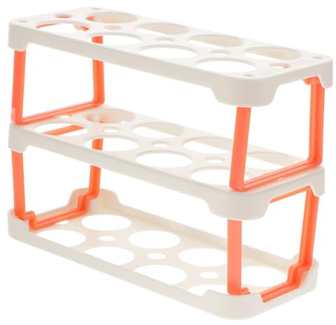 DOITOOL Boîte de Rangement à Œufs Transparent Conteneur Empilable pour Réfrigérateur Support Pratique pour 12 Œufs Évite Chocs Collisions Couleur