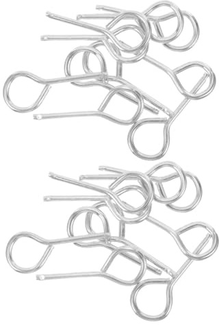 Tofficu 120pcs Fire Extinguisher Pin Set Iron Lock Pins for Fire Equipment Pins for Fire Extinguishers Easy Installation Compatible with Various Fire Extinguishers