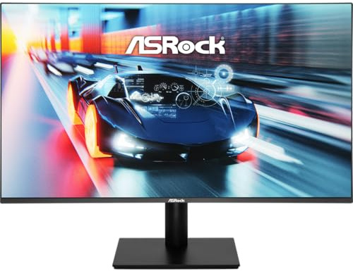 Monitor ASROCK CL25FFA,24,5,IPS (FHD),1920X1080,120HZ,1500:1,1MS,1HDMI+1VGA,Plano,Negro