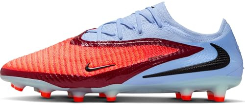 Nike Phantom 6 Low Elite Fußballschuh für Kunstrasen, Scarpe da Calcio Uomo, Royal Tint Bright Crimson, 41 EU
