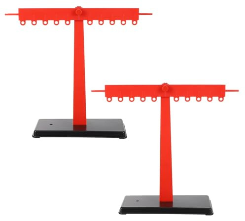 Hohopeti Set da 2 Righelli a Leva in Plastica Resistente per Esperimenti Scientifici Fai da Te Giocattoli Educativi Manuali per Modelli di Leva Smontabili per Apprendimento Scolastico