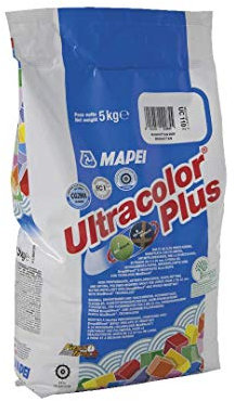 Mapei ultracolor plus, malta idrorepellente per la stuccatura di fughe. Sacchi da kg 5 Colore antracite 114