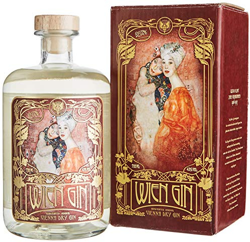 Wien Gin Klimt Vienna Dry Gin mit Geschenkverpackung (1 x 0.7 l)