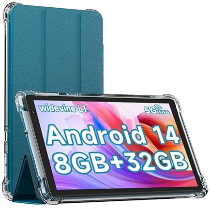 IWEGGO Tablette 8 Android 11 Tablets2 Go+32 Go Quad-Core Tablette FHD Affichage Tablette Noir