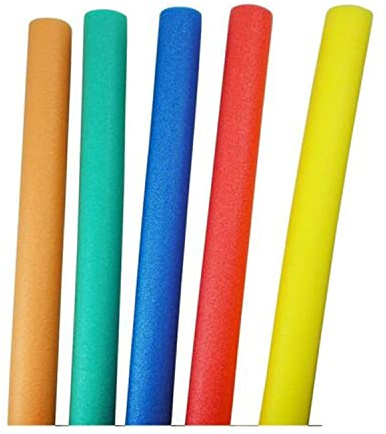 3 Pack x Flexible Swimming Pool Noodle Float Aid Swim Noodles Ring Kids Child Toy Adult Swim Floation Woggle Log Lounger Chair Learner Swim Lession Lilo Water