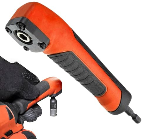 Elektrischer Eckbohrer, Bohrer, elektrischer Bohrer für enge Räume, Eckbohrer-Adapter, rechtwinkliger Bohreraufsatz, rechtwinkliger Aufsatz, elektrischer Eckschraubendreher-Bit