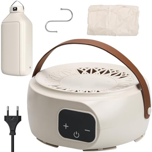 Sèche-linge Électrique Portable, 500W Séchoir à Air Chaud Pliable à Pompe à Chaleur, Minuterie Arrêt Automatique, Affichage LED, Mini Sèche-Linge Séchage Rapide pour les Vêtements, Sous-vêtements