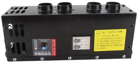 12V 800W Autoheizung mit 4 Luftauslässen Hilfsheizung für Fahrzeuge Kfz Heizung kompatibel mit 12 Volt Systemen Autozubehör für schnelle Innenraumbeheizung