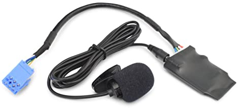 BlueMusic Bluetooth handsfree-ljudgränssnitt kompatibelt med Alfa Romeo 147 156 159 Mito Giulietta Brera GT Spider - FIAT 500 Bravo Doblo Ducato Panda Punto Stilo Idea Croma Palio - LANCIA