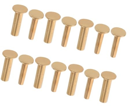 Holibanna Kit De Remaches Para Mango De Cuchillo De Cocina 7 Piezas Con Diseño De Bloqueo Seguro Para Reparación De Manijas De Cuchillos Diy Herramienta Fácil De Instalar