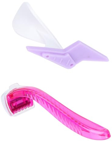 UKCOCO Depiladora Femenina para Zona del Bikini Diseño Ergonómico y Material Abs, Recortadora Pequeña y Delicada para Partes Íntimas Set Color Aleatorio