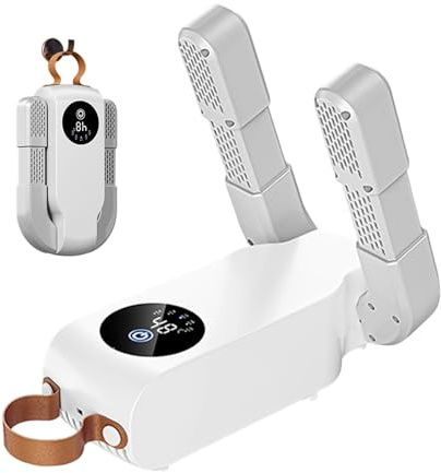 Séchoirs À Chaussures Pour Baskets Support Chauffant Pour Bottes Pliable | Séchoirs Bottes Travail Minuterie 5 Niveaux Pour Saisons Pluvieuses Mois D'Hiver Salle De Sport Aventures Extérieures Sit