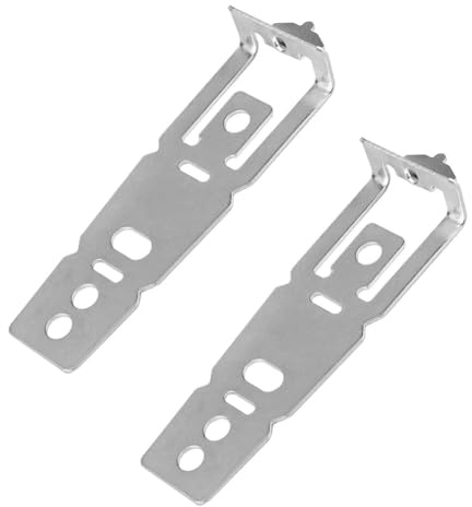 Fegtrtyoa Support de Fixation de pour Lave-Vaisselle 2 Pièces, Clips D'Installation pour Comptoir en Quartz pour Lave-Vaisselle WD01X27759