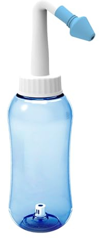 Nässköljflaska 300 ml Neti Pot | Sinus sköljflaska näsrengöring för daglig | sköljning | Lämplig för vuxna barn allergier kylvård tillbehör