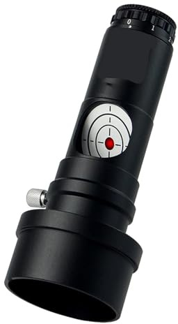 1,25-Zoll-Kollimator in Metallic-Rot mit 2-Zoll-Adapter for Newton-SCT-Spiegelteleskope